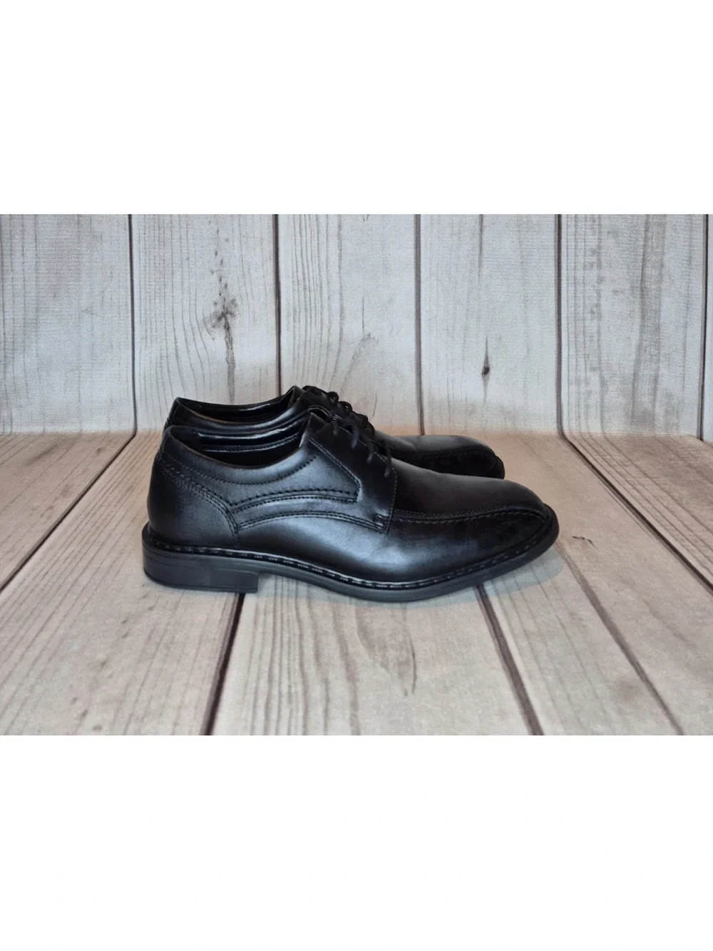 Rockport Men's Size 9.5 M Parson Oxford Dress Shoes Black Leather